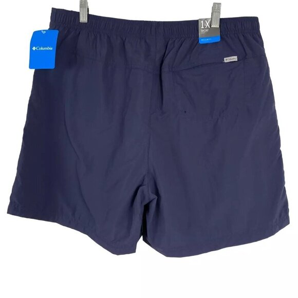 Columbia Sandy River Short Women's 1X Blue Solid Nylon Outdoor NWT SS-1057‎ - Picture 7 of 10